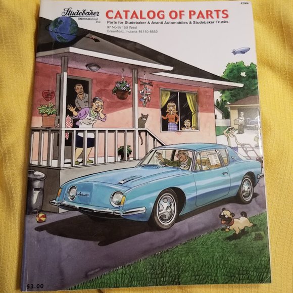 Lot 1962 Studebaker Gran Turismo Hawk ephemera - Picture 9 of 10